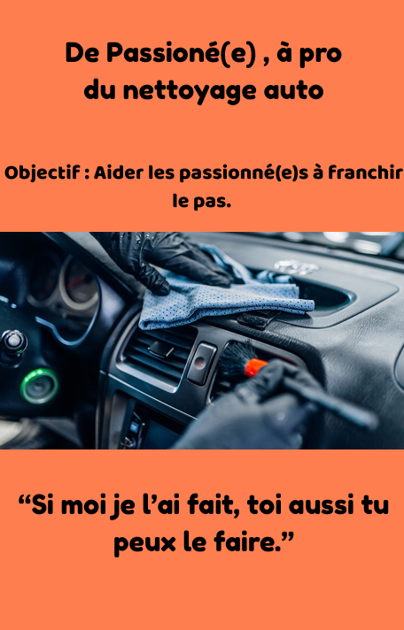 Ebook - De passioné(e)s , à pro du nettoyage auto